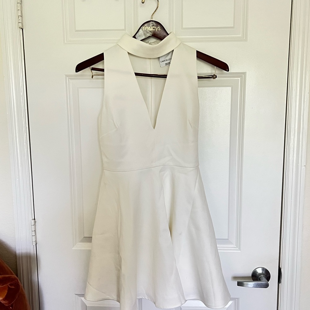 NWT C/MEO Collective Ivory Dress